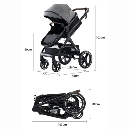 Beeboune One+ — 3-in-1 Kinderwagen - Beeboune