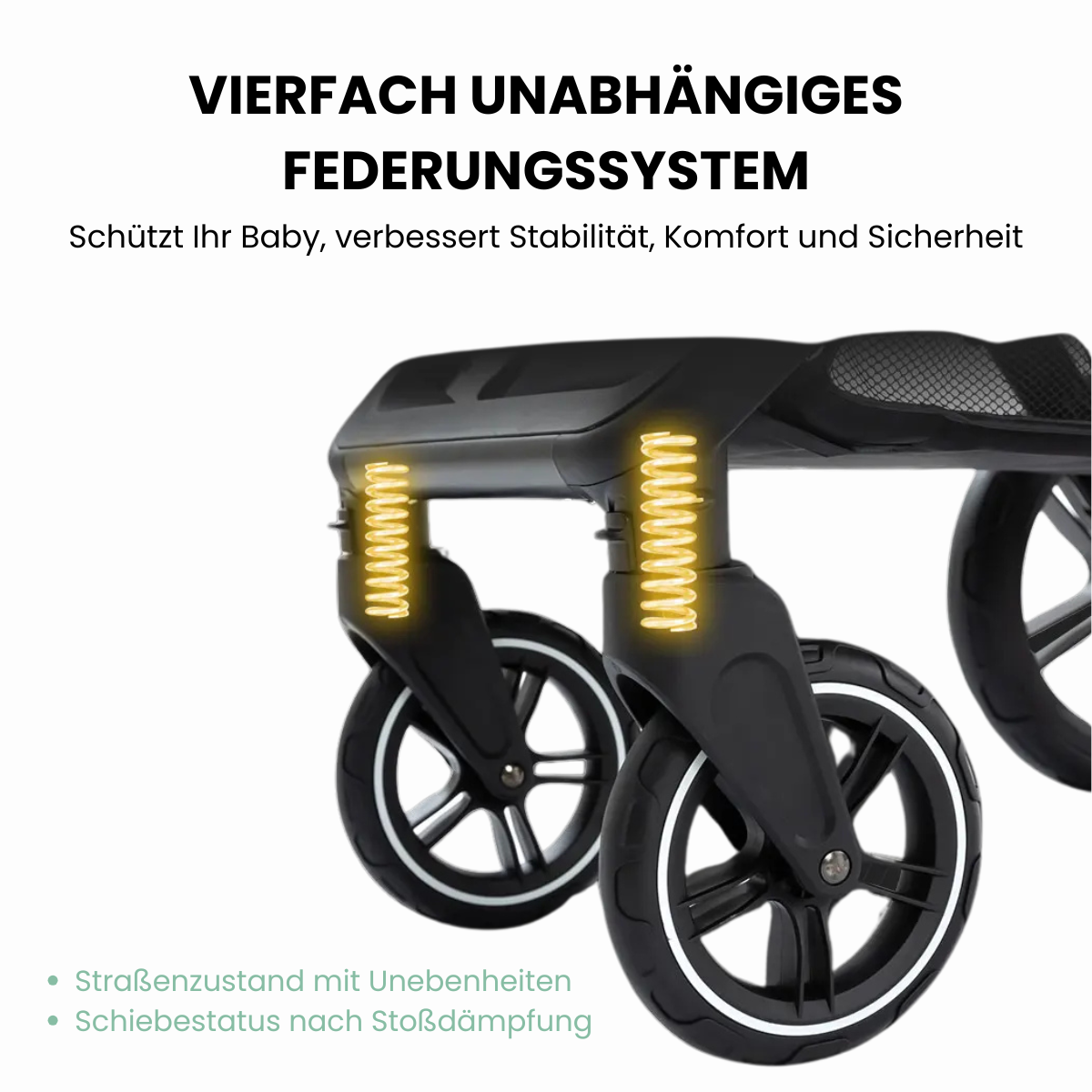 Beeboune One+ — 3-in-1 Kinderwagen - pratiksch