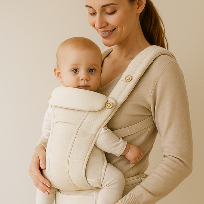 BeeCarrier – Ergonomische Babytrage mit Hüftsitz - Beeboune