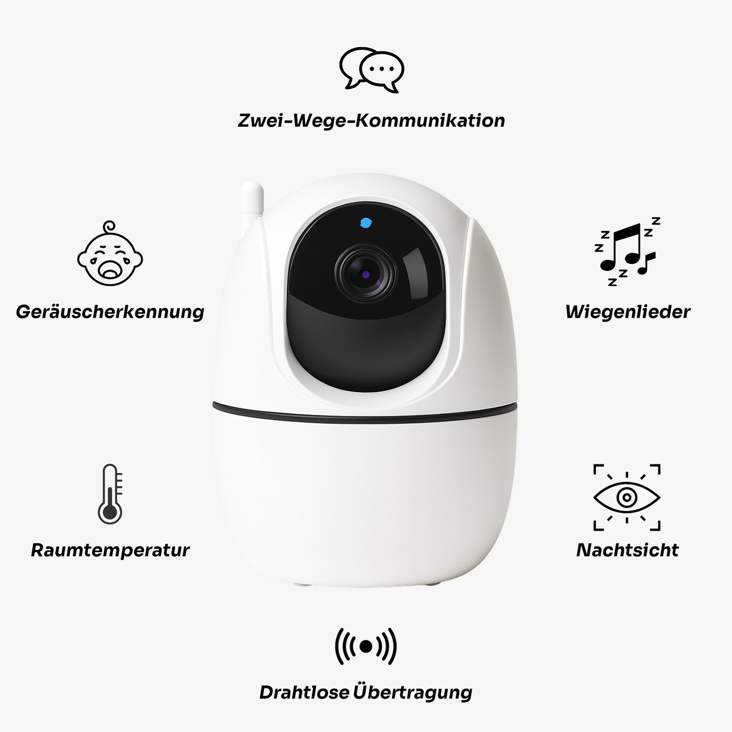 BeeWatch 5.0 – Das intelligente, sichere Babyphone ohne WLAN - Beeboune