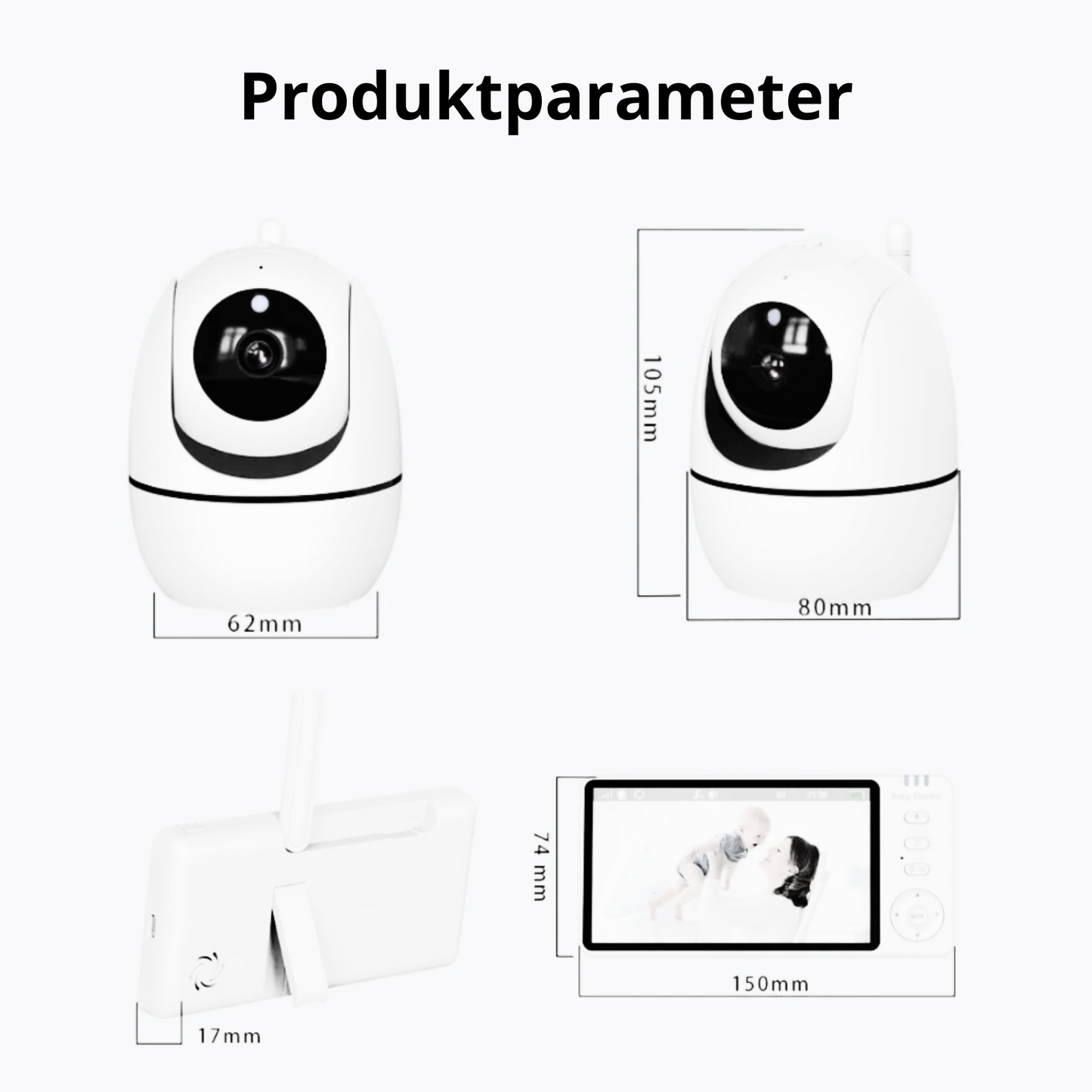 BeeWatch 5.0 – Das intelligente, sichere Babyphone ohne WLAN - Beeboune