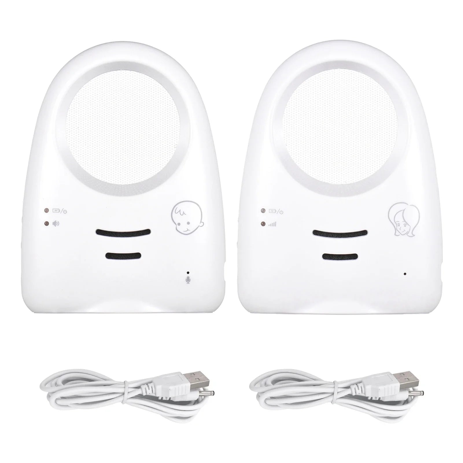BeeMonitor – Tragbarer Digitaler Audio-Babyphone mit 2,4GHz & Nachtlicht - Beeboune
