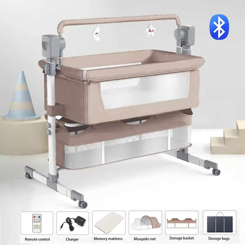 BeeDream – Elektrische Premium-Babywiege für einen beruhigten Schlaf - Beeboune