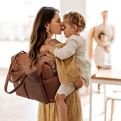 BeeTote – Stilvolle Mama-Tasche mit Rucksackfunktion - Beeboune