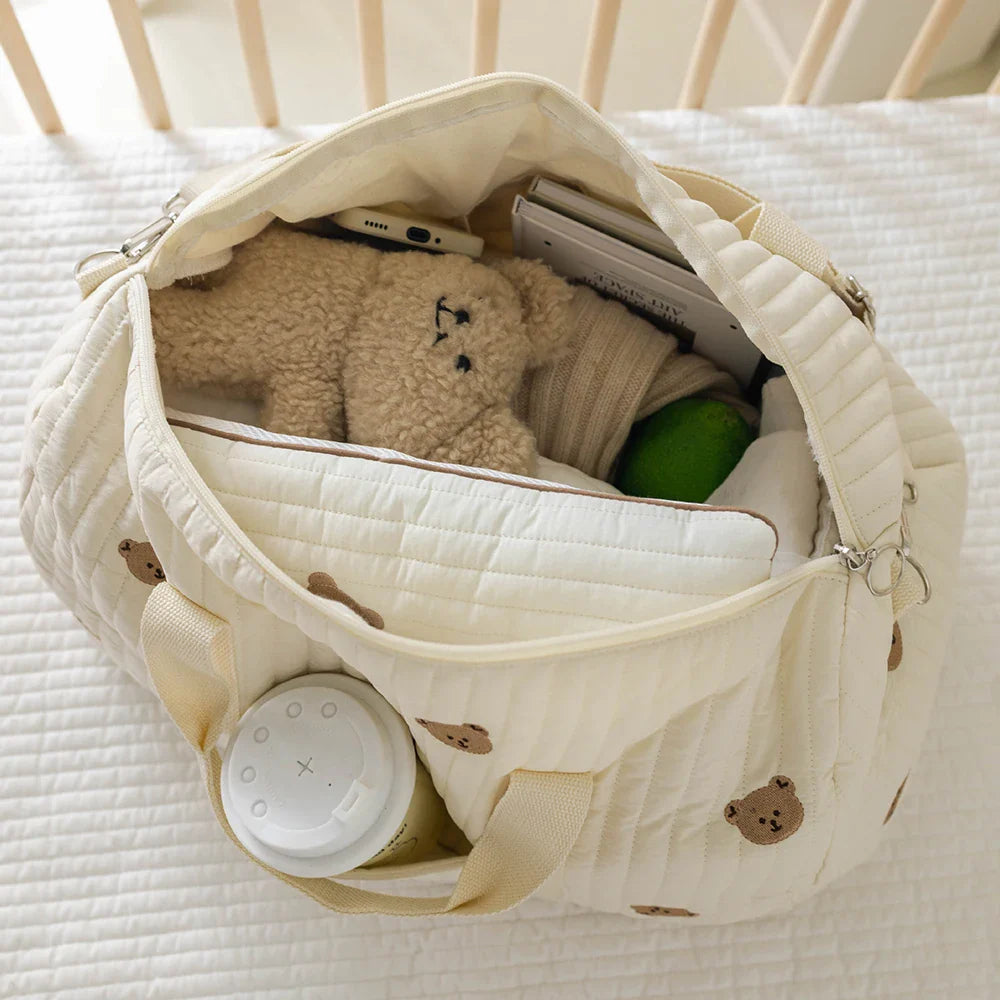 BeeTote KuschelBär – Niedliche Tragetasche für unterwegs - Beeboune