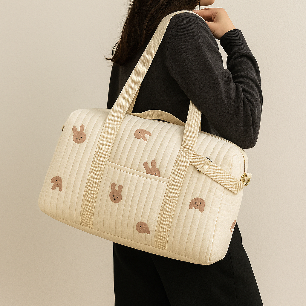 BeeTote KuschelBär – Niedliche Tragetasche für unterwegs - Beeboune