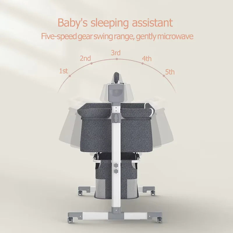 BeeDream – Elektrische Premium-Babywiege für einen beruhigten Schlaf - Beeboune