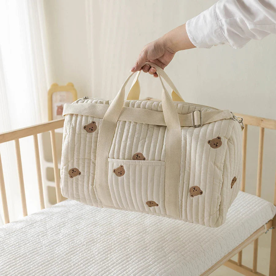 BeeTote KuschelBär – Niedliche Tragetasche für unterwegs - Beeboune