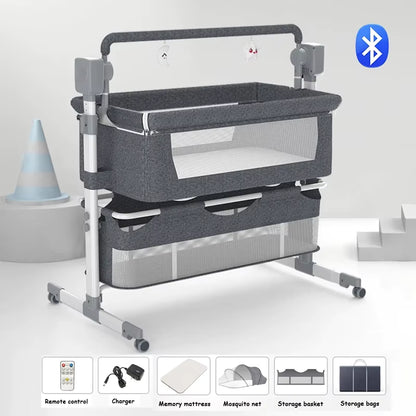 BeeDream – Elektrische Premium-Babywiege für einen beruhigten Schlaf - Beeboune