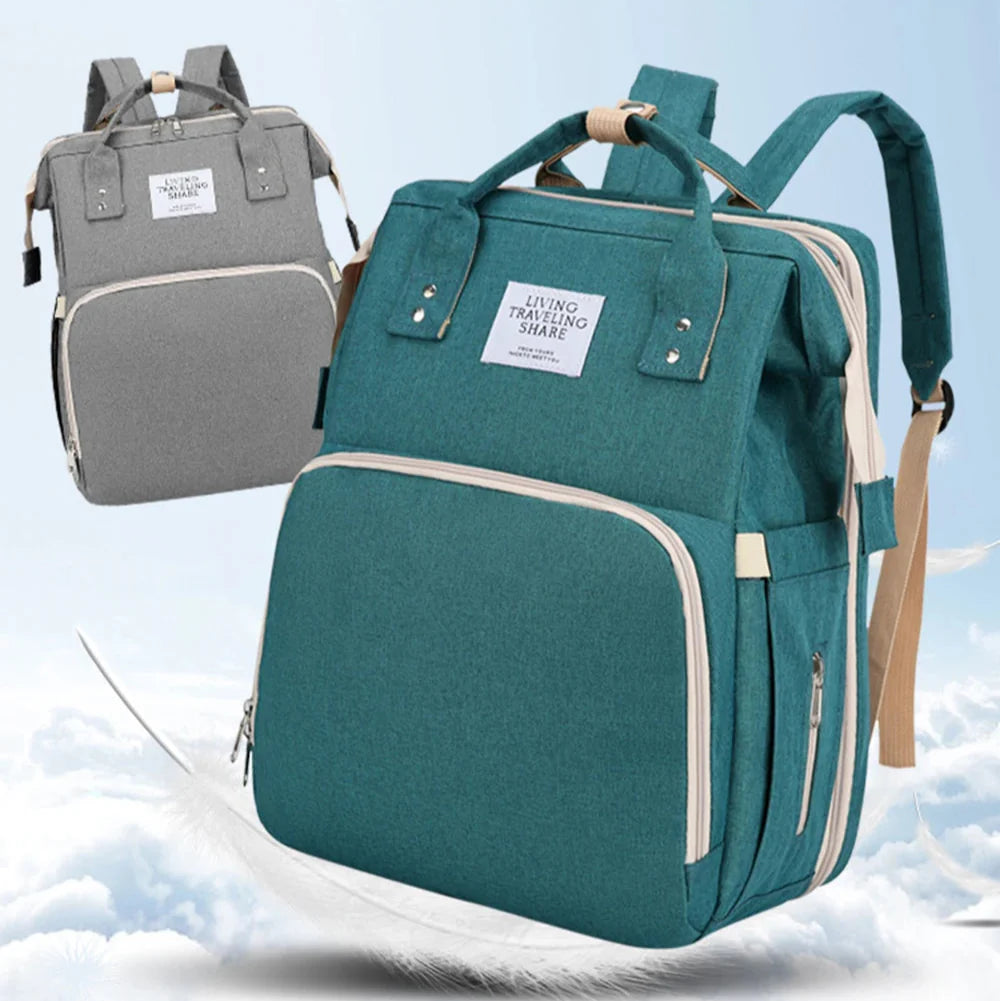BeeNest – 2-in-1 Babybett & Wickelrucksack - Beeboune
