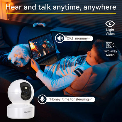 BoyKeep SmartCam 360 – Intelligente Heim- & Haustierkamera mit 3MP & Nachtsicht - Beeboune